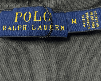 Ralph Lauren Charcoal Grey Classic Crewneck T-Shirt