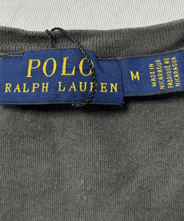 Ralph Lauren Charcoal Grey Classic Crewneck T-Shirt