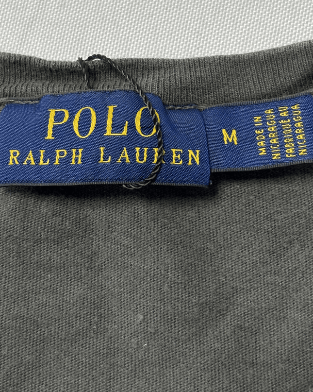 Ralph Lauren Charcoal Grey Classic Crewneck T-Shirt