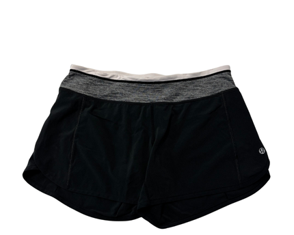 Lululemon Black Athletic Running Shorts