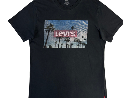 Levi's Black Palm Tree Graphic T-Shirt