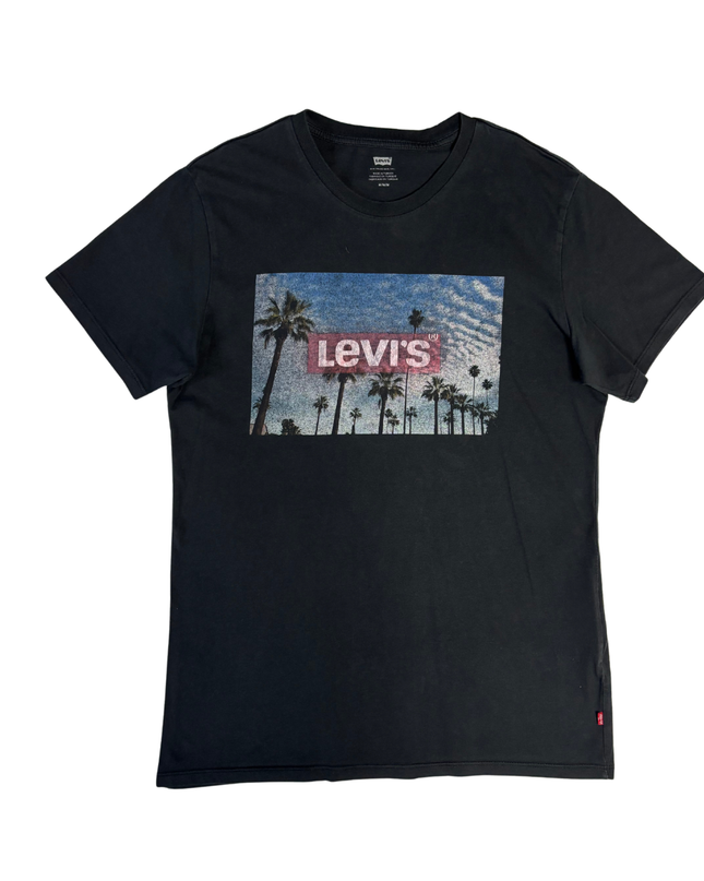Levi's Black Palm Tree Graphic T-Shirt
