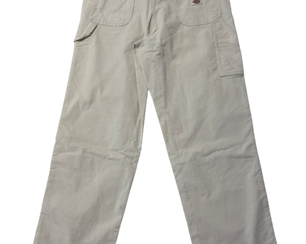 Dickies Off-white Corduroy Straight Leg Pants