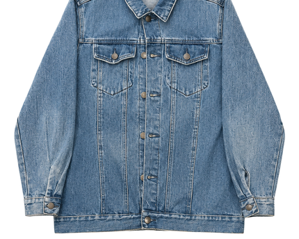 Forever 21 Blue Mickey Mouse Graphic Denim Jacket