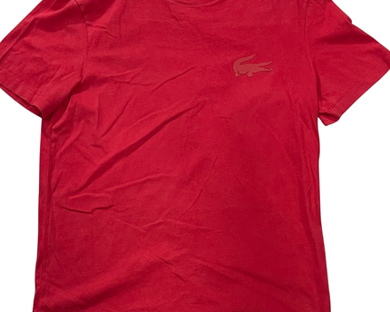 Lacoste Red Regular Fit Crew Neck T-Shirt