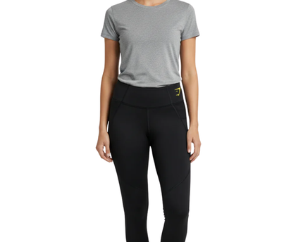 Gymshark Black Mesh Panel Training Leggings