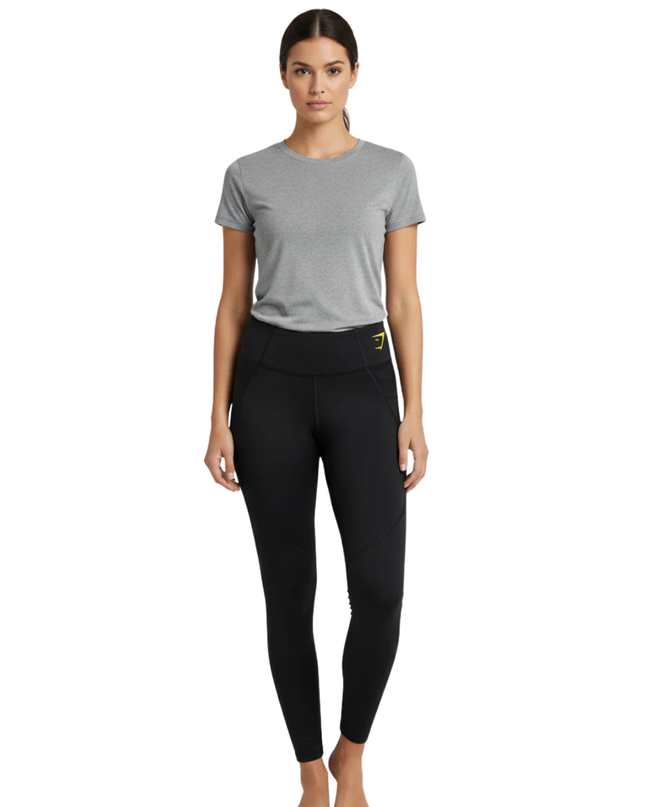 Gymshark Black Mesh Panel Training Leggings
