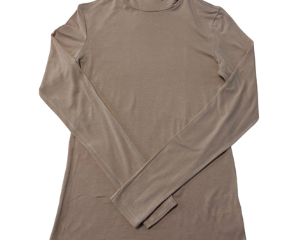 H&M Beige Turtleneck Long Sleeve Top