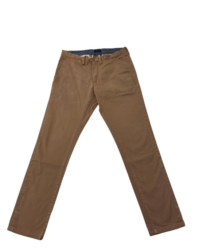 Gant Brown Hallden Slim Fit Chinos