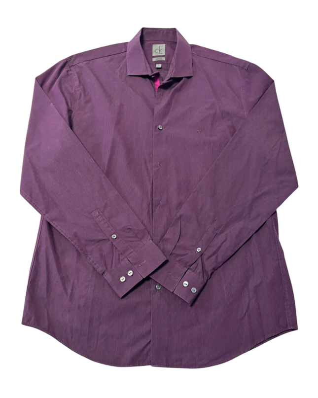 Calvin Klein Purple Slim Fit Shirt