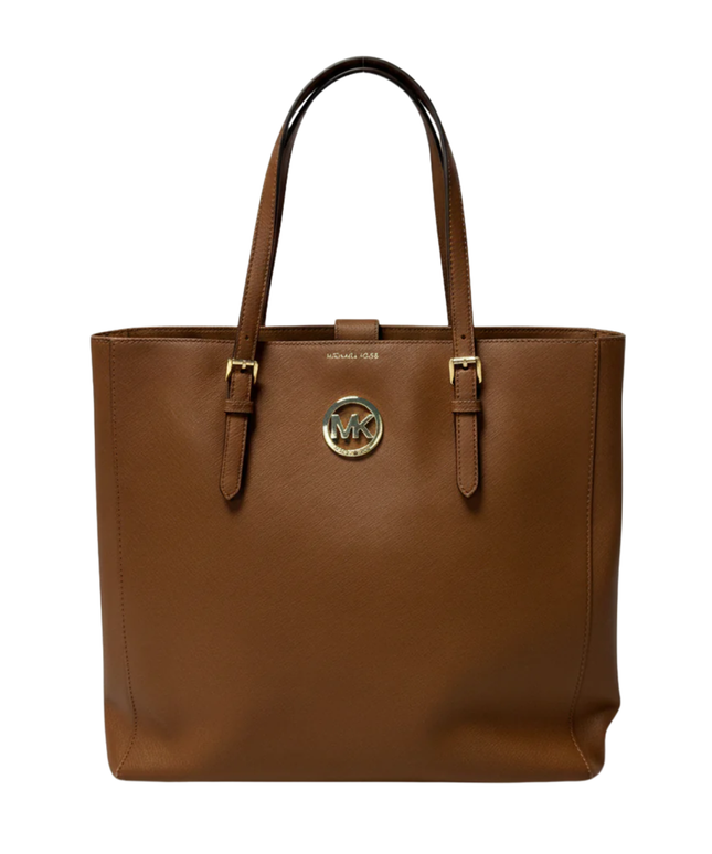Michael Kors Brown Saffiano Leather Tote Bag