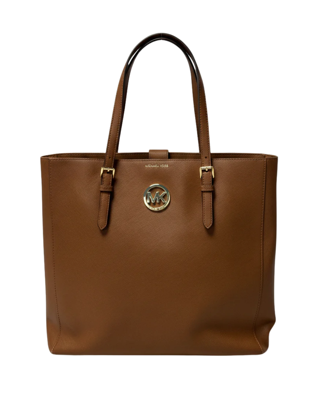 Michael Kors Brown Saffiano Leather Tote Bag