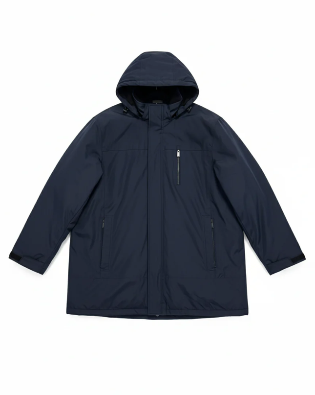 Calvin Klein Navy Blue Hooded Performance Jacket