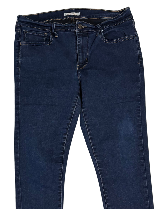 Levi's Dark Blue 710 Super Skinny Jeans