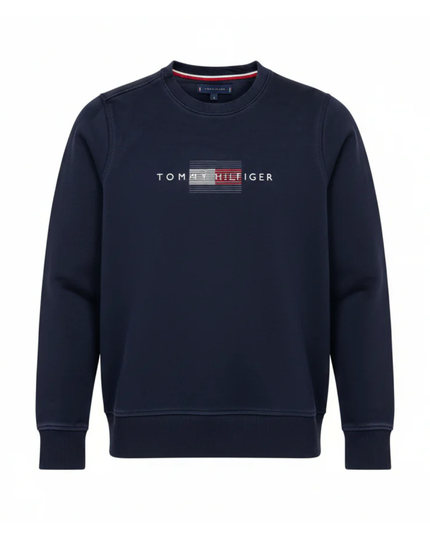Tommy Hilfiger Navy Blue Men's Crewneck Sweatshirt