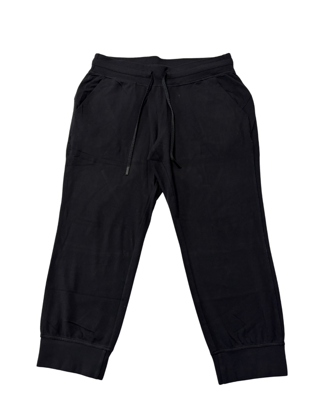 lululemon Black High-Rise Cropped Joggers