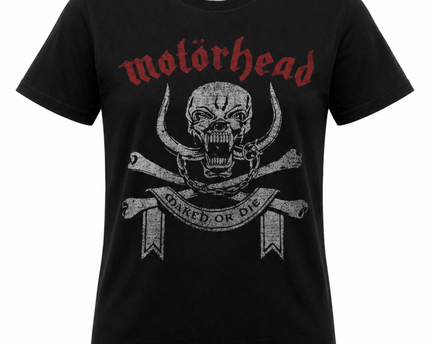 Motörhead Black Graphic Band Tee