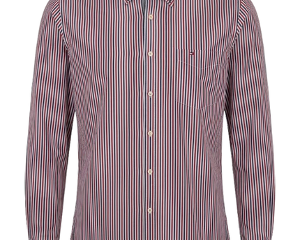 Tommy Hilfiger Multicolor Striped Custom Fit Shirt