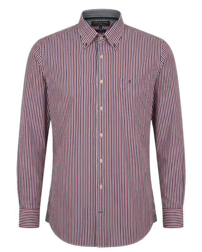 Tommy Hilfiger Multicolor Striped Custom Fit Shirt