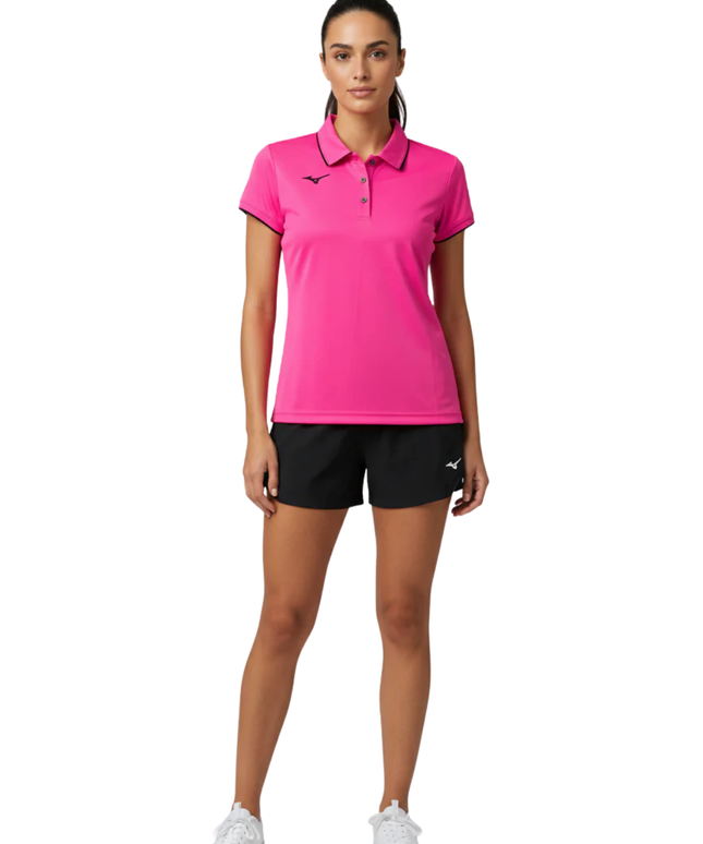 Mizuno Pink Women's Sports Polo Shirt
