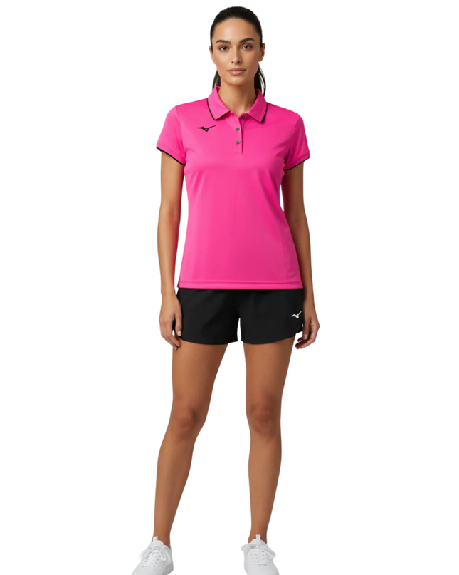 Mizuno Pink Women's Sports Polo Shirt