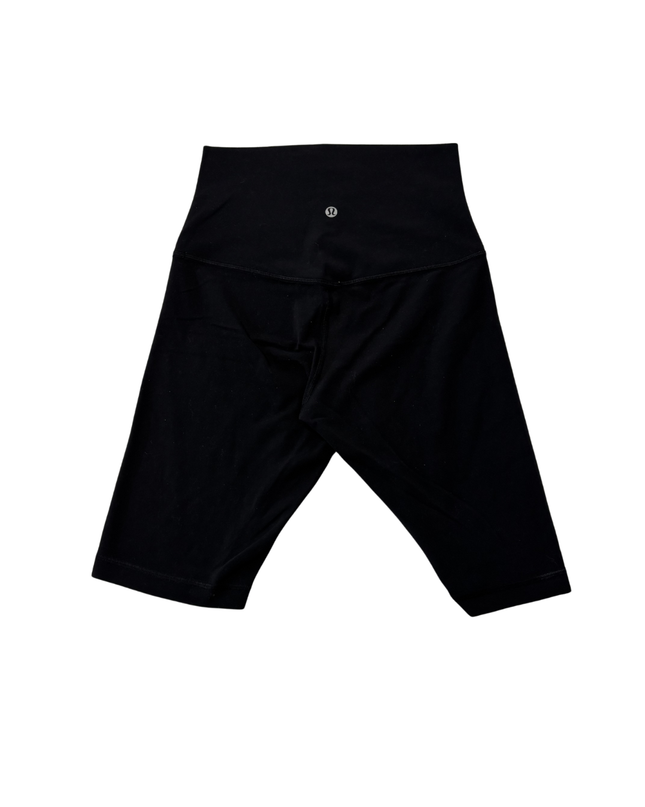 Lululemon Black High-Rise Athletic Biker Shorts