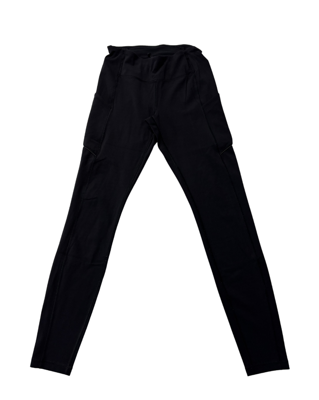 Lululemon Black High-Rise Performance Leggings with Pockets