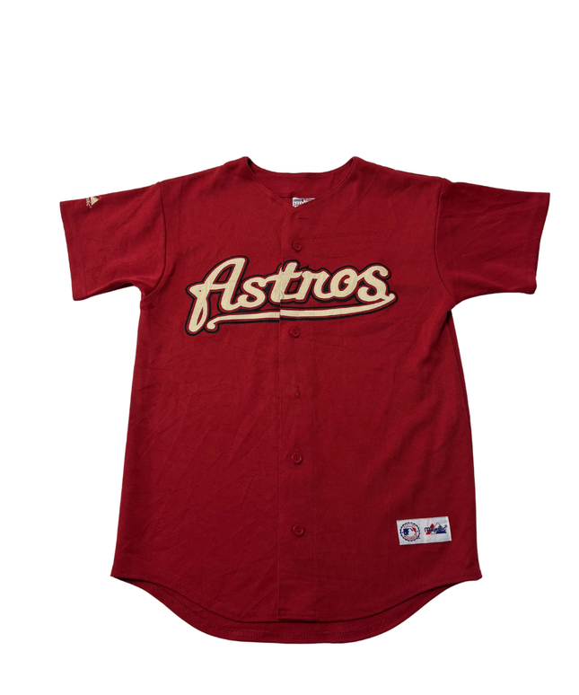 Majestic Red Houston Astros Baseball Jersey