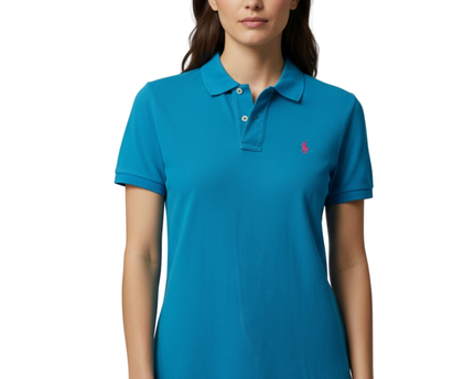 Polo Ralph Lauren Blue Skinny Polo Shirt