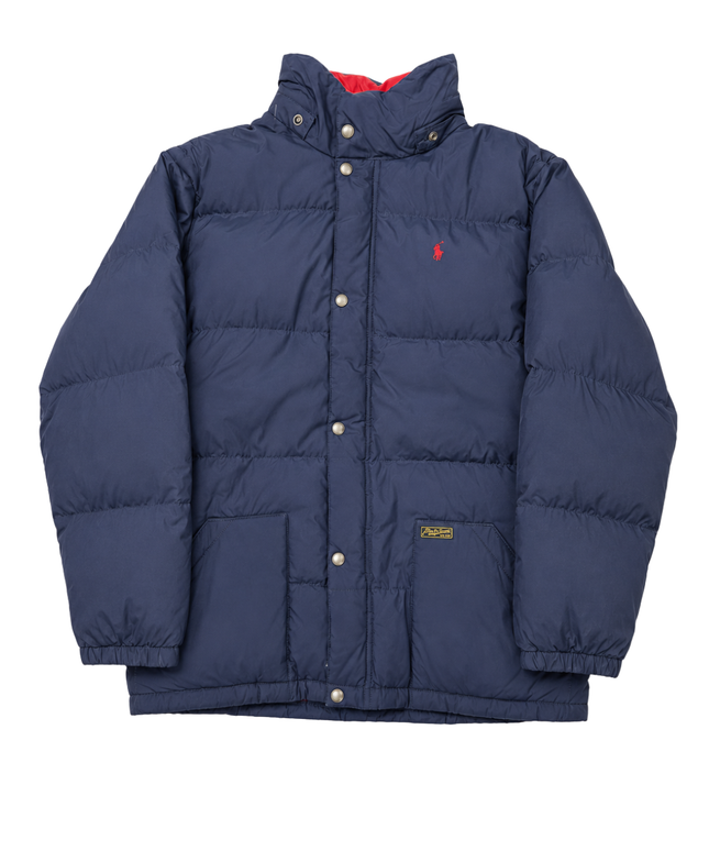 Polo Ralph Lauren Navy Blue Down Puffer Jacket