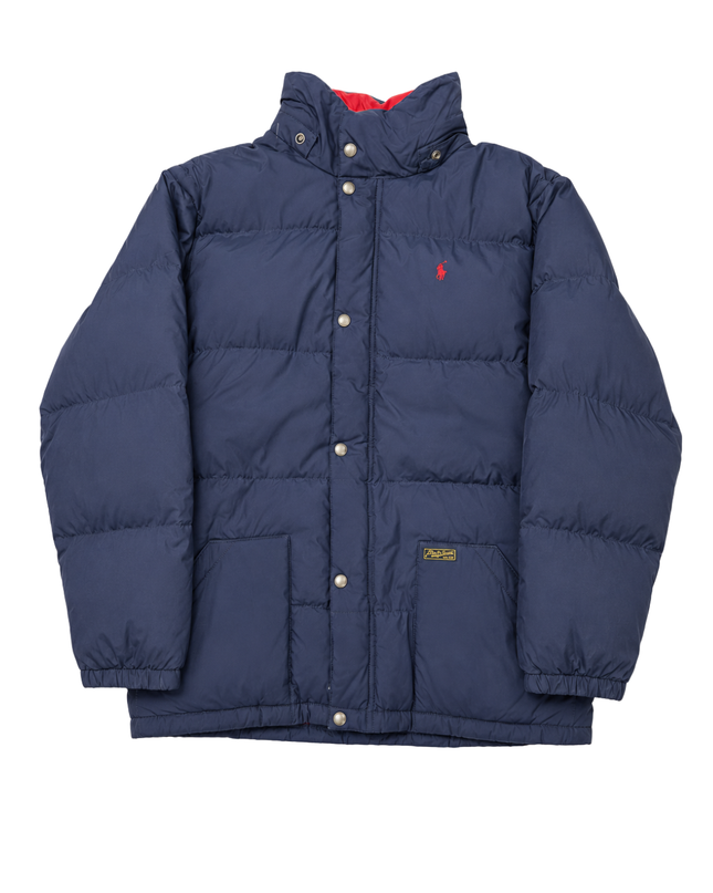 Polo Ralph Lauren Navy Blue Down Puffer Jacket