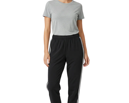 Adidas Neo Women's Black 3-Stripe Track Pants