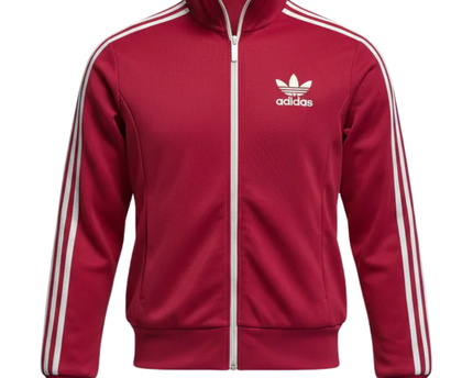 Adidas Red Trefoil Track Jacket