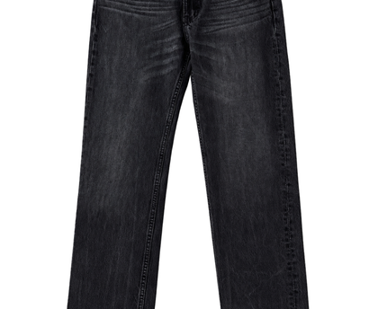Levi's Black Faded Straight Leg Jeans