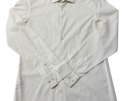 Hugo Boss White Slim Fit Stretch Dress Shirt