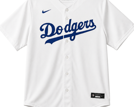 Nike White Los Angeles Dodgers SABAQUIE 14 Baseball Jersey