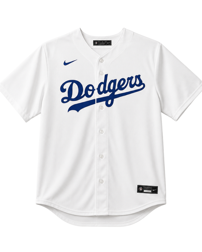 Nike White Los Angeles Dodgers SABAQUIE 14 Baseball Jersey