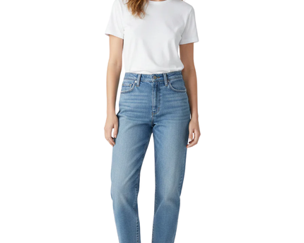 Levi's Blue High Waisted Mom Jeans