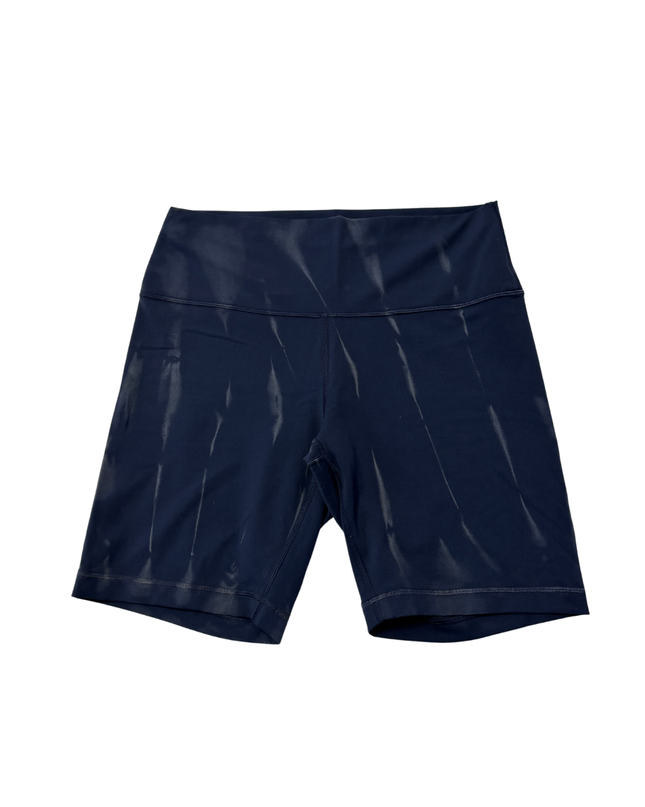 Lululemon Navy Blue Wunder Train High-Rise Athletic Shorts