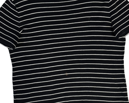 Ralph Lauren Black Striped Cotton T-Shirt