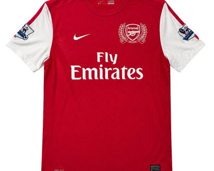 Nike Red Arsenal 2011/12 125th Anniversary Home Jersey