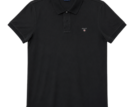 GANT Navy blue Slim Fit Cotton Polo Shirt