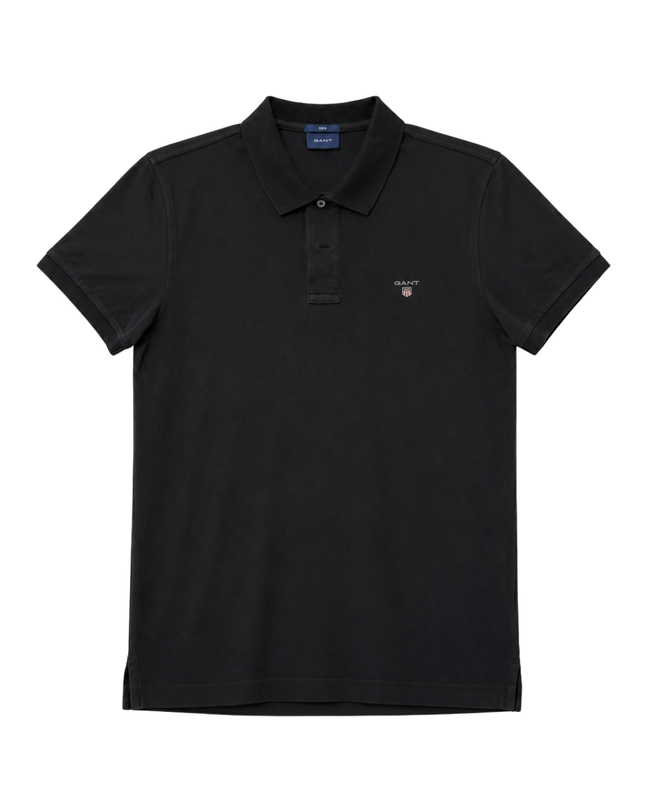 GANT Navy blue Slim Fit Cotton Polo Shirt