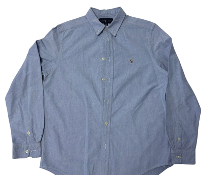 Ralph Lauren Blue Oxford Button-Down Shirt