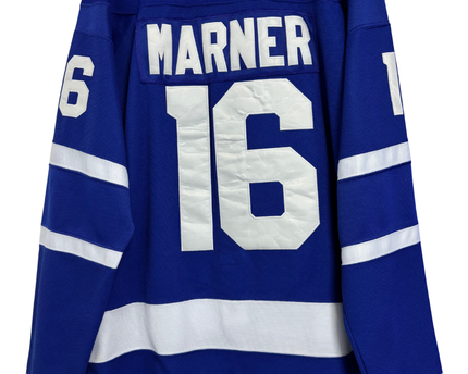 Reebok Blue Toronto Maple Leafs Marner 16 Hockey Jersey