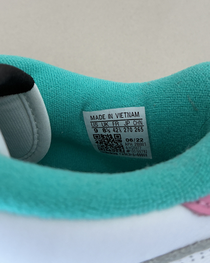 Adidas Rivalry Low Pastel Sneakers | White, Pink & Aqua | EU 42.5