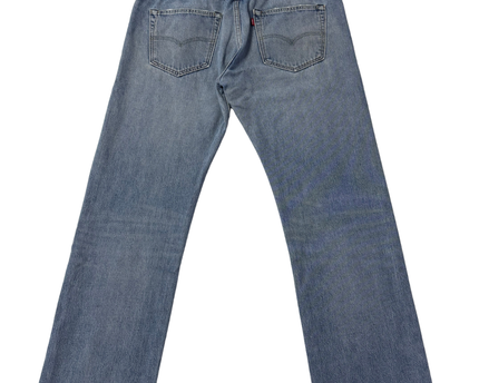 Levi's Blue 501 Original Fit Straight Leg Jeans
