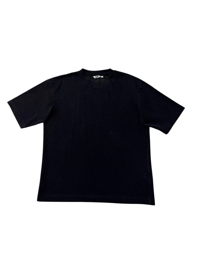 Uniqlo Black Relaxed T-Shirt