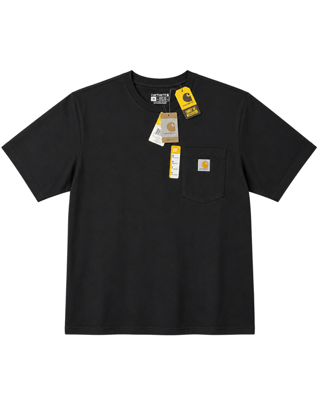 Carhartt Black Loose Fit Short Sleeve Pocket T-Shirt W/Tags