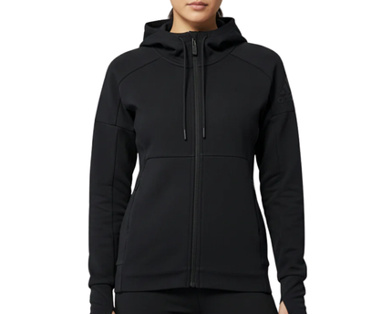 Adidas Black Full-Zip Performance Hoodie